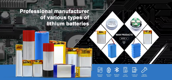 421522 85mAh 3.7V Small Rechargeable Lithium ion Polymer Battery with PCM and Lead Wire​​s ​